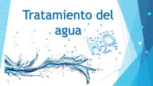 Acondicionadores del agua